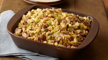 Cornbread, Apple & Sausage Stuffing